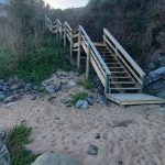 Keurbooms carpentry wooden decking and staircase After