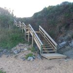 Keurbooms carpentry wooden decking and staircase After