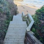 Keurbooms carpentry wooden decking and staircase After